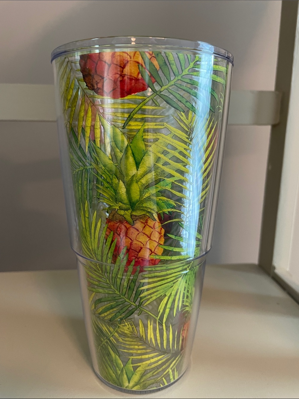 Tervis Tumbler Tropical Pineapple Tumbler in Green, Yellow & Orange-Red 24 oz